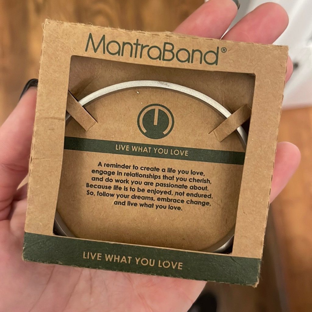 Mantraband “Live What You Love”